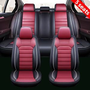 Toyota ViosHilux Corolla  ALTIS RUSH Camry YarisInnova RAV4 Leather Car seat cover cushion full car five-seater fully surrounded seat protector Toyota interior accessories