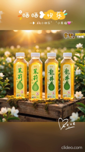 HAPPYTIME Green Tea 500ml - LongJing Green tea