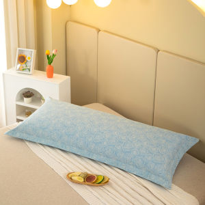 Thickened Cotton Microscler Pillowcase Pure Cotton Double Pillow Case Long 1.2M 1.5 M Zipper Pillowcase 1.8 Couple 1.5