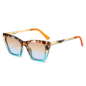 JN IMPRESSION New cross-border womens fashion trend large frame sunglasses personalized UV protection sunglasses