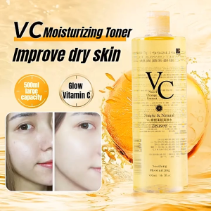 VC Face Toner Nourishing Reduce Spots Rejuvenating Firming 500ml vc toner original oil control  4.9  515 ratings 15.1K Sold