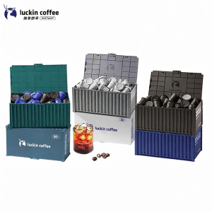 Luckin Coffee Yuanqi Dan Cold Brew Instant Americano 2.3g*60pcs Mixed Container Stock up on Quick Soluble Coffee Beans