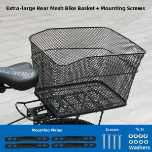 Mountain Bike Large Capacity Rear Basket