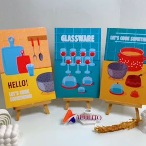 HIASAN DINDING DAPUR KITCHEN SET (20X30CM) WALL DECOR PAJANGAN DINDING POSTER KAYU DAPUR KITCHEN SET