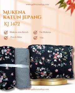 GALERI Mukena MALIQA 2023 Mukena Katun Jepang by MALIQA
