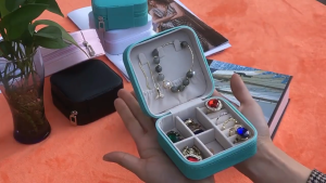 กล่องใส่เครื่องประดับ มี4สี กล่องเก็บเครื่องประดับ