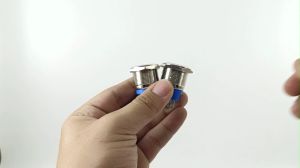 Saklar Metal 22mm Push On 5 Pin Switch Lampu Stainless 22 mm LED Tombol 12v Momentary