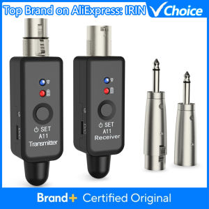 IRIN | IRIN A11 Microphone Wireless Transmission Receiver System 2.4GHz Wireless Microphone System for Moving-coil Mic 30-50m Range