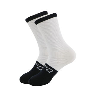 Tất Thể Thao Mềm Mại Dày Dặn Phối Màu Kép Dành Cho Nam Cao Đến Đầu Gối Chất Liệu Polyester Nylon Thích Hợp Cho Bóng Đá Bóng Rổ Yoga Và Các Môn Thể Thao Ngoài Trời