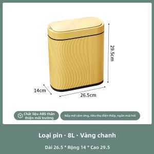 Thùng Rác Tự Động Cảm Ứng Sang Trọng