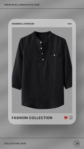 Kemeja Koko Lengan 3/4 Katun Premium Terbaru / Baju Lebaran