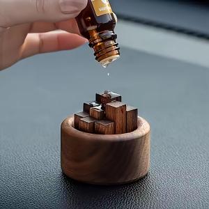 A Box of Essential Oil Diffuser Essential Oil Diffuser Wood Diffuser Creative Diffuser Home Car Accessories