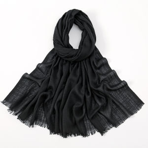 Plain Gold Lurex Glitter Bamboo Fringe Scarf Breathable Soft Thin Shawl Casual Sunscreen Travel Scarves Women Muslim Hijab Sjaal