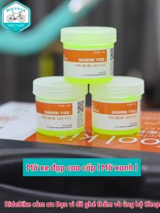 Mỡ Bôi Trơn Chịu Nhiệt Xe Đạp LEBYCLE 50g (Mỡ Xanh) – Bảo Vệ & Kéo Dài Tuổi Thọ Xích Vòng Bi Trục