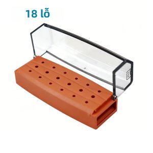 PIORPOY Giá Đỡ Dụng Cụ Nha Khoa Khối 18/30 Lỗ Hộp Khử Trùng Dụng Cụ Cầm Tay Tốc Độ Cao Và Thấp Cho Phụ Kiện Nha Khoa