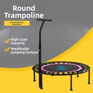 Keluojing | Fitness Trampoline with Handrails and Suction Cups