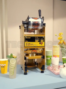 TIXX เครื่องซีลแก้ว เครื่องซีลฝาแก้ว เครื่องซีลแก้วชานม เครื่องซีลแก้วกาแฟ เครื่องซีลฝา เครื่องซีลแก้วชานมไข่มุก เครื่องซีลปากแก้ว