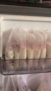 30 Pcs Breastmilk Storage Bag Double Lock 5oz/8oz Susu Breast Milk Storage Bags CND