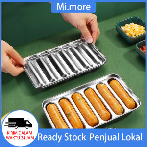 Mi.more Cetakan Sosis Mold Bahan Stainless Steel / Hot Dog 6 Sekat Handmade Alat Daging Eco-Friendly Gadget Dapur Handmade - Lazada