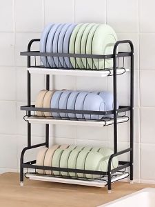 ชั้นวางของในครัว กว้าง 65cm/85cm ชั้นวางเหล็ก ชั้นวางคร่อมซิงค์ โครงสร้างแข็งแรง ใช้งานได้นาน