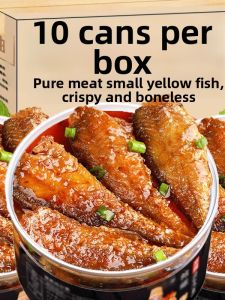 Spicy Flavor Small Yellow Croaker Canned