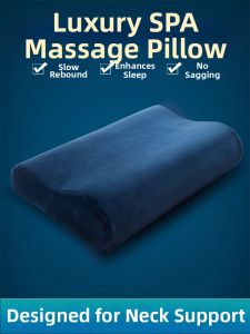 KAMONI | Memory Foam Neck Pillow Sleep Aid Cooling
