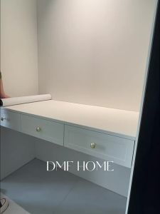 DMF | Stain-Resistant French Cream Vanity Table Mat