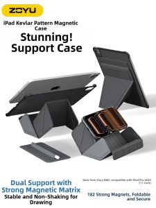 Zoyu | Multi-functional Rotatable Stand Case For iPad 11 Air 7 Air 8 iPad Pro