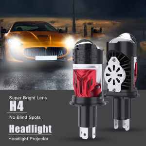 New H4 Lens LED Headlight Bulb Projector H4/9003/HB2 Canbus Super Bright LED 800W 600000LM 6000K Hi/Low Beam For Car&Motorcycle