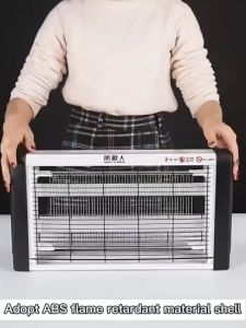 Electric Shock Mosquito Rechargeable Mosquito Killer Lamp Hanging / Landing Dual Purpose UV Light Bulb Kill Flies Insect Zapper Pest Control Indoor Outdoor Camping Travel