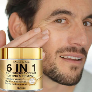 6 in 1 Cream with Collagen Retinol & Hyaluronic Acid Lifts Firms & Nourishes for Softer Confident Skin
