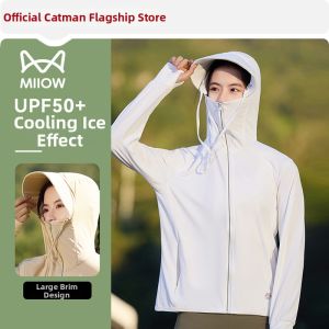 MiiOW | Men Sun Protection Jacket Thin Breathable Ice Silk