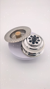Stainless Steel Bounce Kitchen Drainage Filter Plug Anti-Odor And Blocking Large Capacity Filter Bas