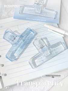 MS.BOOK | Transparent Acrylic Long Tail Clip