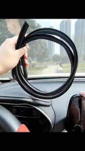 Gioăng Chữ T Gắn Kính Chắn Gió Dán Bảng Điều Khiển Cách Âm Chống Bụi Hiệu Quả Dài 1.6M