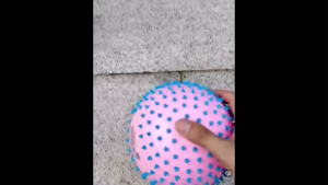 OHHDEER Bola Urut Bayi Berwarna PVC Mainan Sensori Bayi / Baby Massage Ball PVC Colorful Sensory Toy