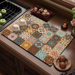 Wanrenfu Carpet | Water Absorbing Heat Resistant Multi-Function Pad