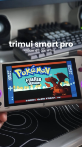 【SG】 TRIMUI Smart Pro 256G Handheld Game Console Open Linux 26 Emulators RGB Analog Sticks 5" HD
