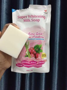 Sabun Super Pemutih Sereh Super Whitening Milk Soap