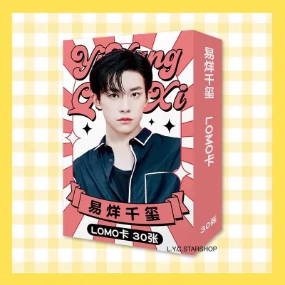 【READY STOCK】30张双面彩色lomo卡TNT时代少年团蔡徐坤肖战王一博Blackpink易烊千玺