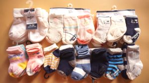 Tất chống trượt bé trai bé gái vớ trẻ em 0-5 tuổi Osh kosh TQXK dư xịn (Set 3 đôi Set 6 đôi vớ cho bé)