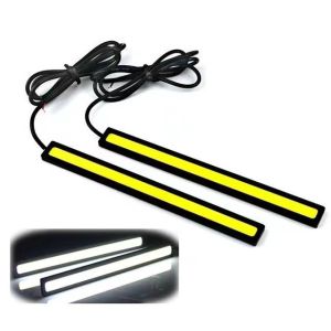 2PCS ULTRA THIN DRL LED 17CM Car Motorcycle Daytime Running Light Bar COB Lining Strip Tube Spot Lampu Kereta Sportlight 汽车日间行车灯