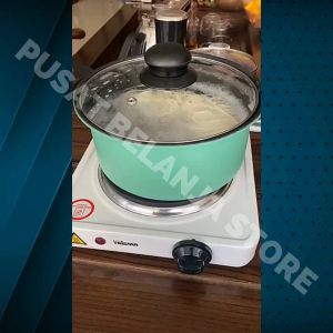 BERGARANSI Taffware Kompor Listrik 1 tungku watt kecil Mini Electric Cooking Stove 1000W SHP 5701