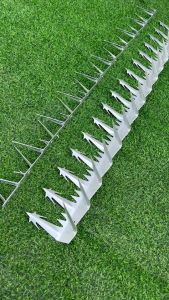 เหล็กกันขโมย หนามกันขโมย หนามกำแพง (ยาว 1.25เมตร) เหล็กกันนก หนามเหล็ก รั้วหนาม wall spikes security