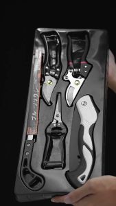 Set Pemotong Dahan Ranting 5 PCS Set Alat Kebun Gergaji Lipat Gunting Gergaji Ranting - 6773