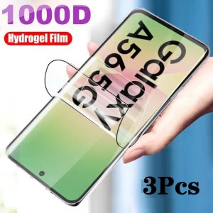 3Pcs Hydrogel Film For Samsung Galaxy A54 A34 A24 A14 A53 A33 A40 A55 A35 A73 A15 A26 A25 A56 A36 A16 Screen Protector
