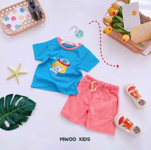 Miwoo Kids Terno Shorts for Boys 1-5 y/o