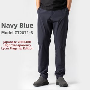 Mens Ultra Lightweight Quick Dry Cordura Outdoor Soft Shell Pants Nylon 66 Spring Summer Anti-Water Hiking Camping Travel Gear