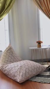 Bean Bag Plus ISI size Dewasa - Triangle StarMOON - Beanbag Murah Berkualitas By Beanbag Smoothies