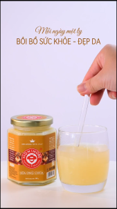 Sữa ong chúa tươi nguyên chất 100% Honimore Natural hũ 300g -  Chứa nhiều khoáng chất vitamin cần thiết cho sức khỏe